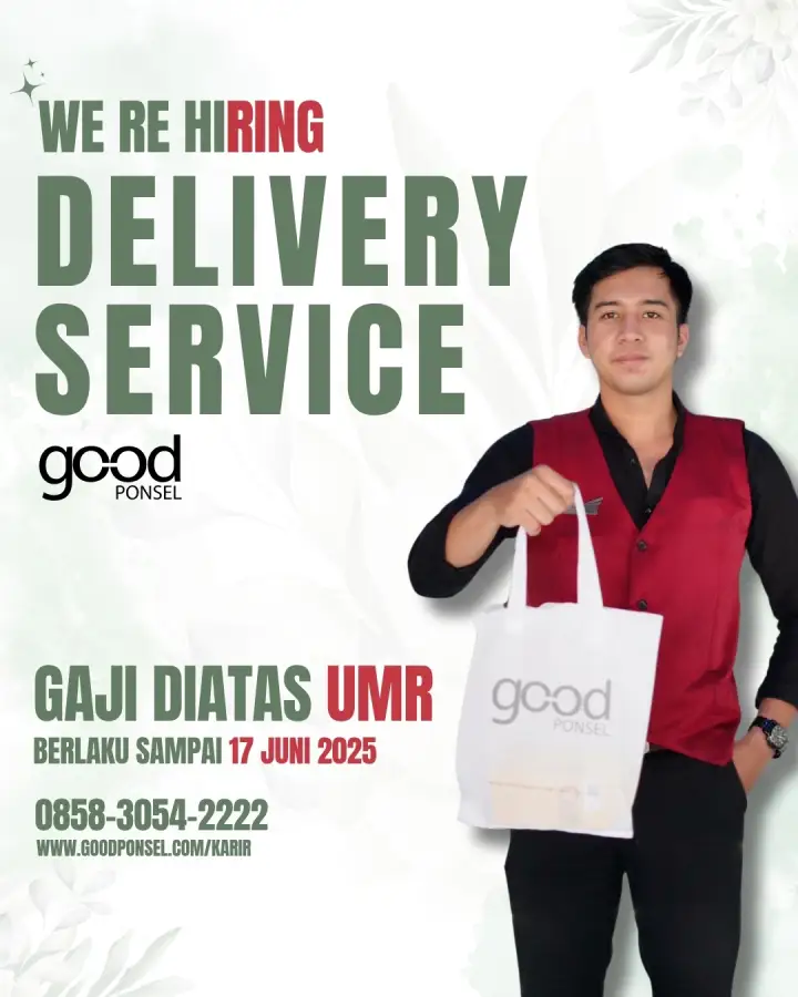 Lowongan Pekerjaan Delivery Service - Good Ponsel 0