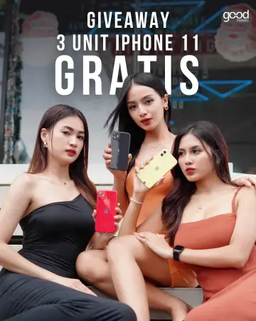 GIVEAWAY 3 UNIT IPHONE 11 - image